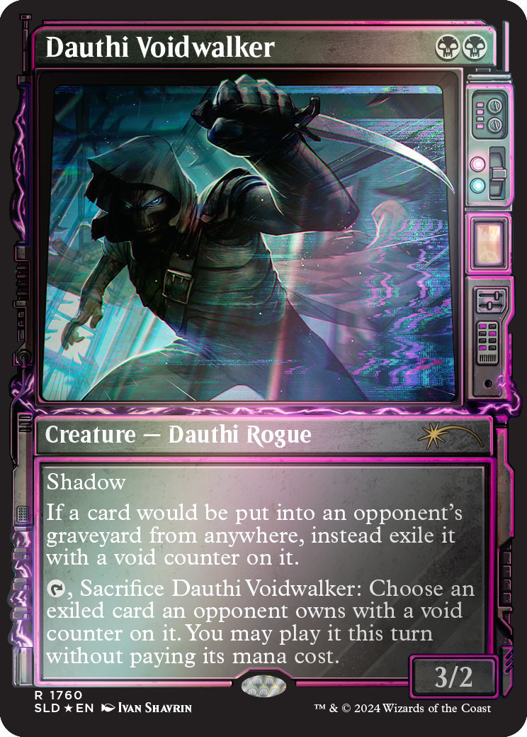 Dauthi Voidwalker (Rainbow Foil) [Secret Lair Drop Series] | Gear Gaming Fayetteville