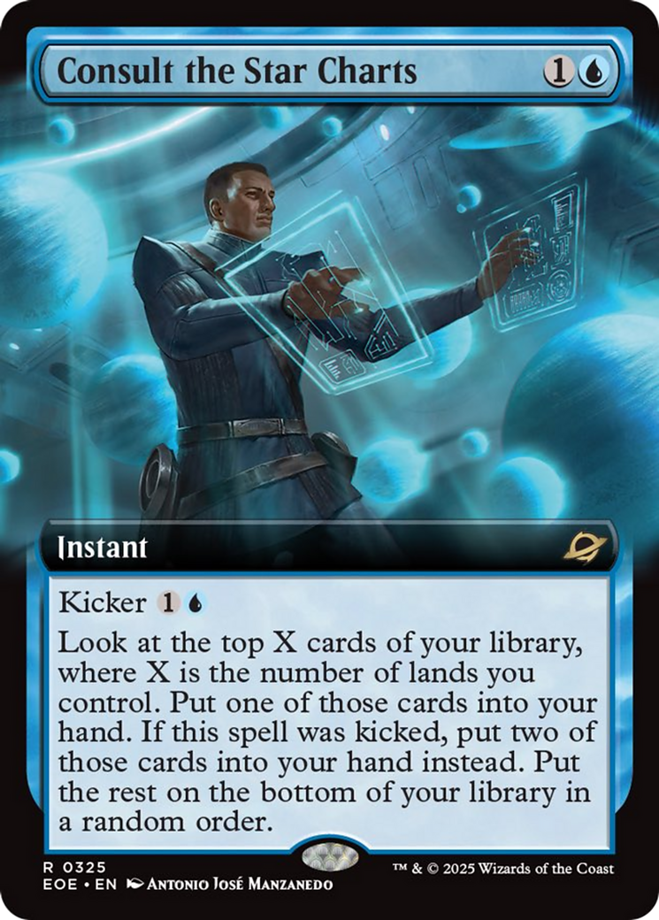 Consult the Star Charts (Extended Art) [Edge of Eternities] | Gear Gaming Fayetteville