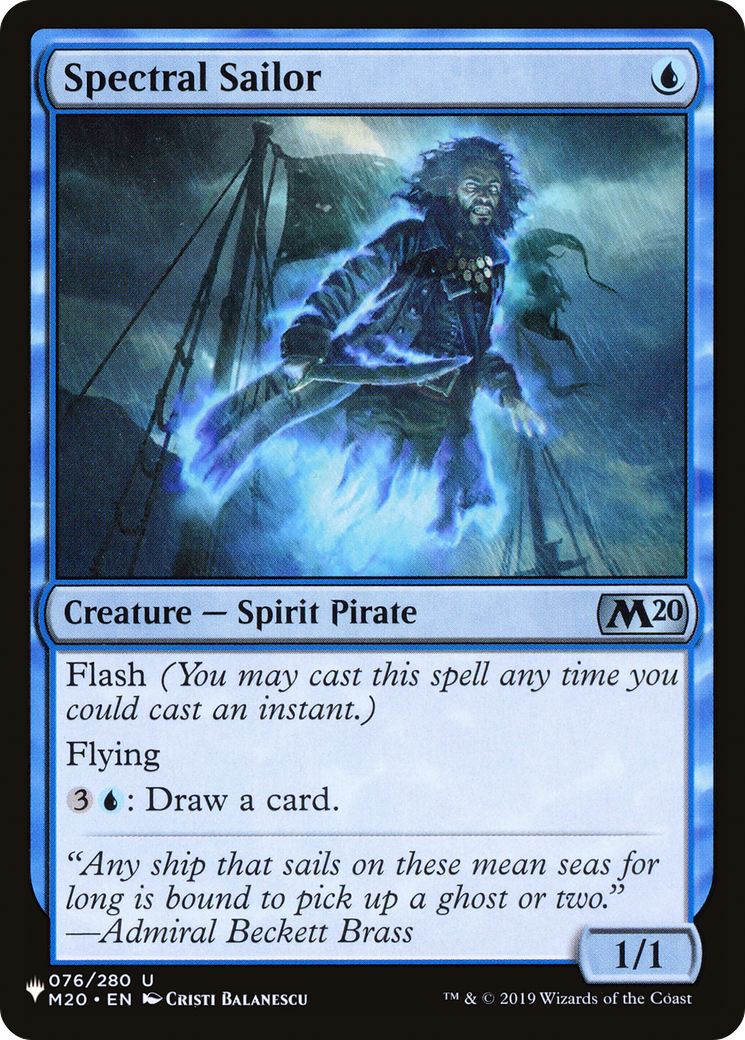 Spectral Sailor [The List Reprints] | Gear Gaming Fayetteville