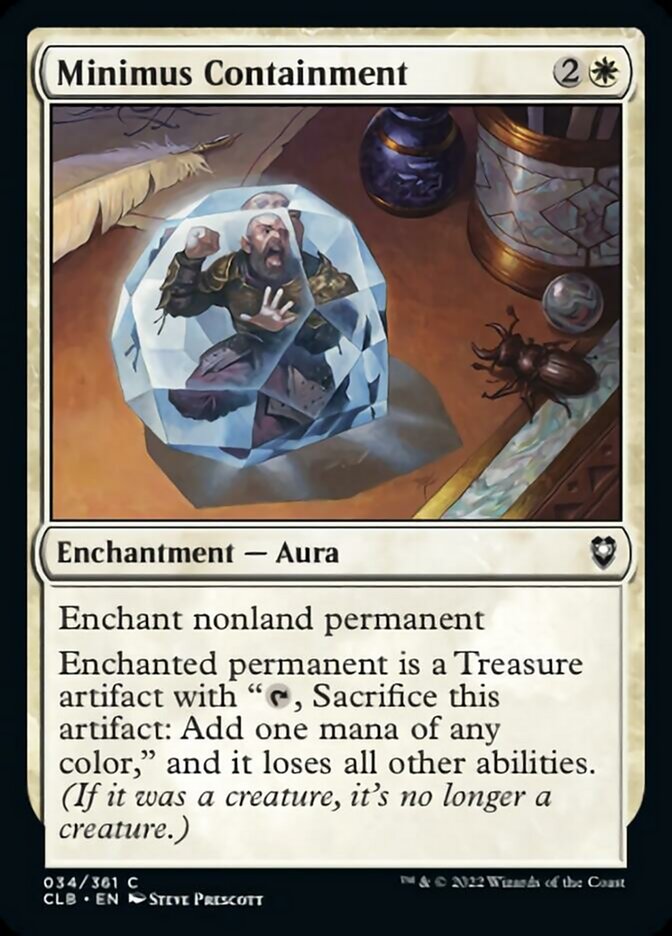 Minimus Containment [Commander Legends: Battle for Baldur's Gate] | Gear Gaming Fayetteville