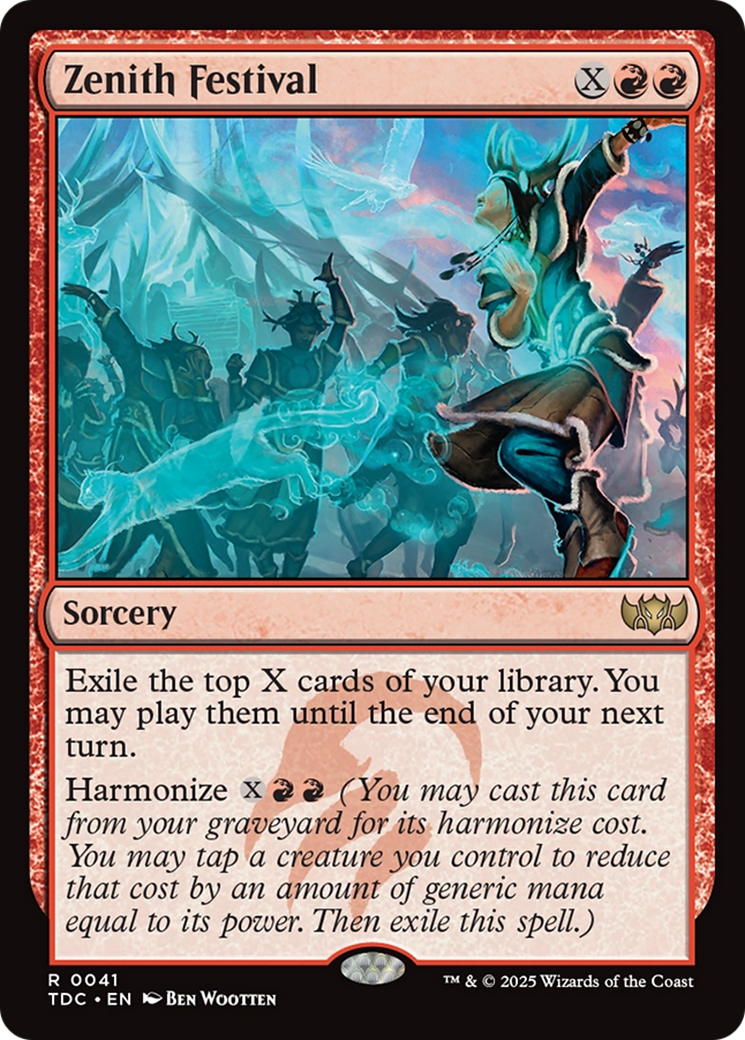 Zenith Festival [Tarkir: Dragonstorm Commander] | Gear Gaming Fayetteville