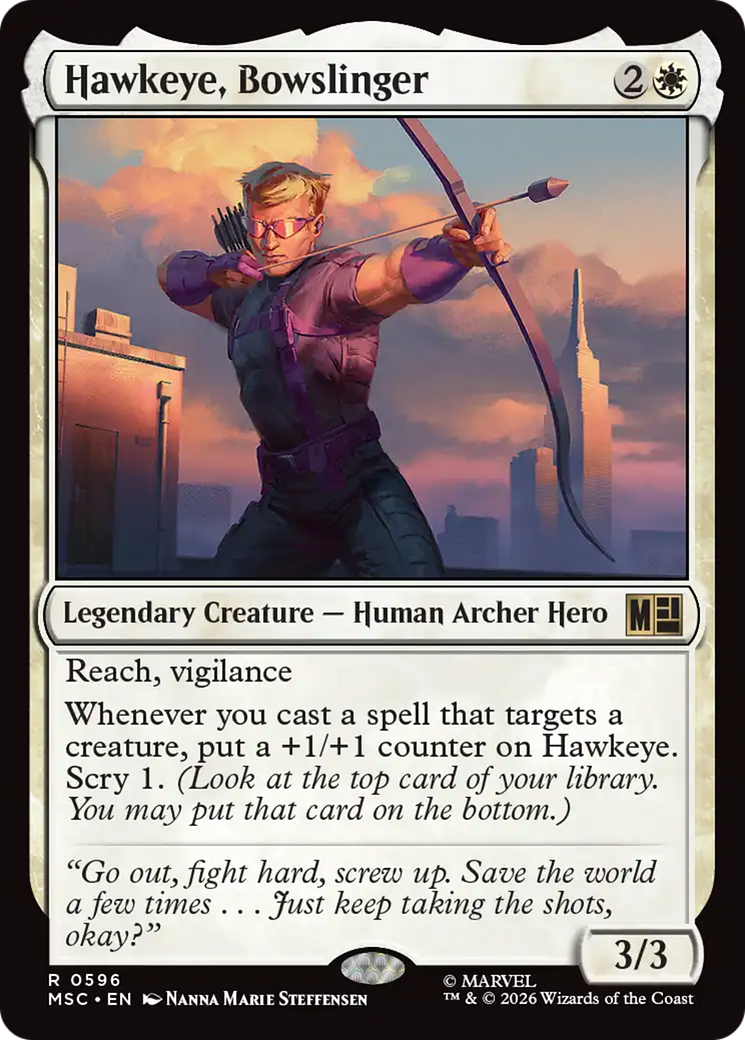 Hawkeye, Bowslinger [Marvel Super Heroes Commander] | Gear Gaming Fayetteville