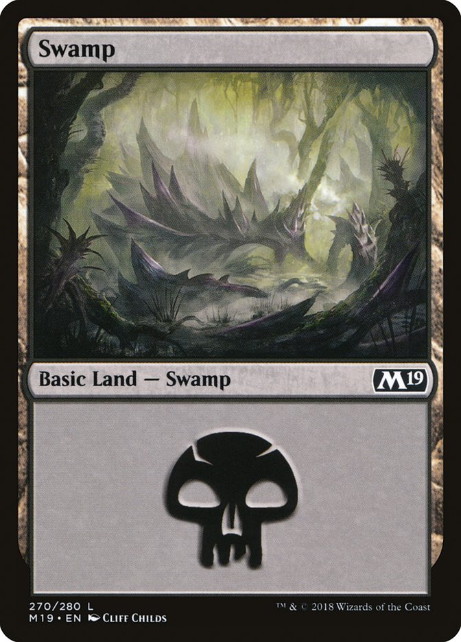Swamp (270) [Core Set 2019] | Gear Gaming Fayetteville