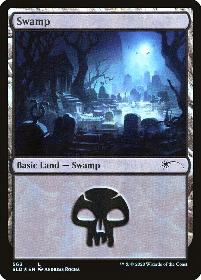 Swamp (Spooky) (563) [Secret Lair Drop Promos] | Gear Gaming Fayetteville