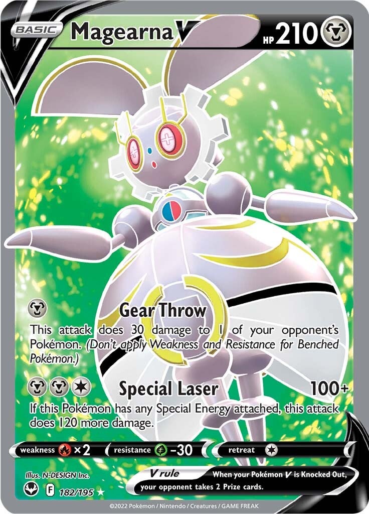 Magearna V (182/195) [Sword & Shield: Silver Tempest] | Gear Gaming Fayetteville