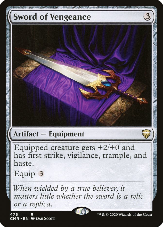 Sword of Vengeance [Commander Legends] | Gear Gaming Fayetteville