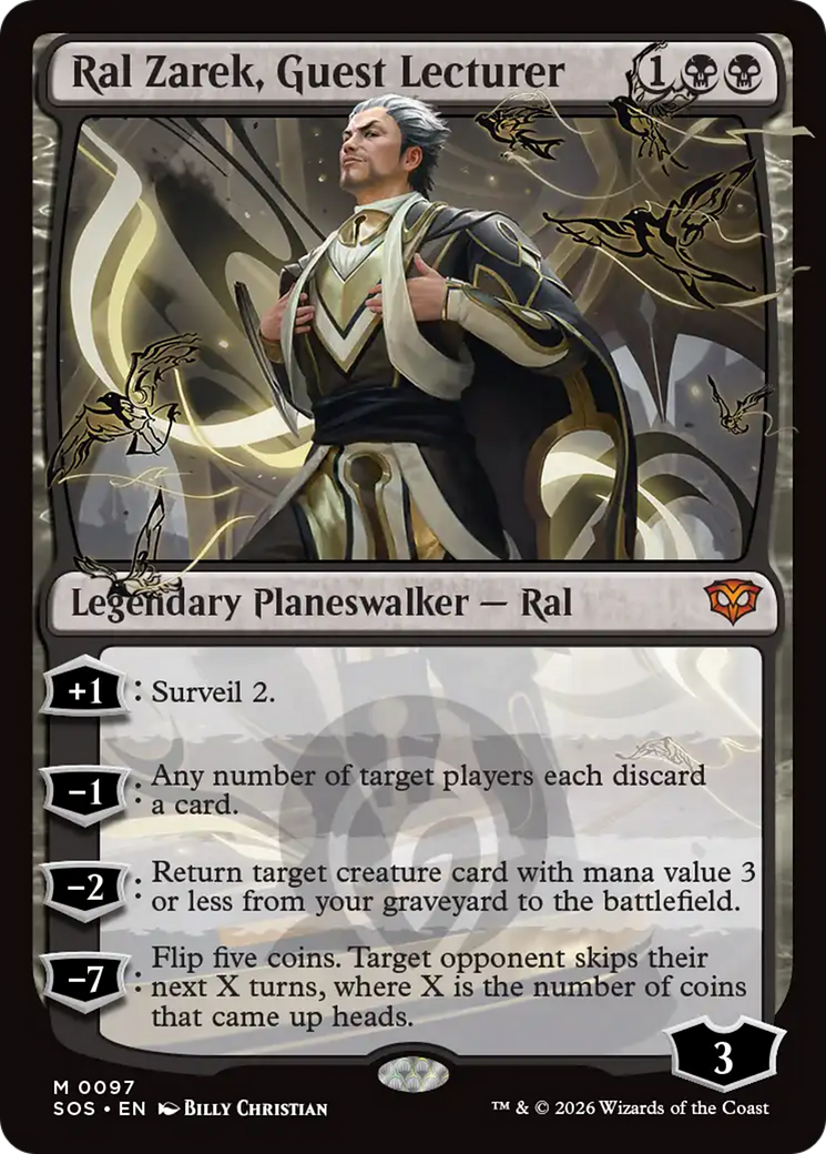 Ral Zarek, Guest Lecturer [Secrets of Strixhaven] | Gear Gaming Fayetteville