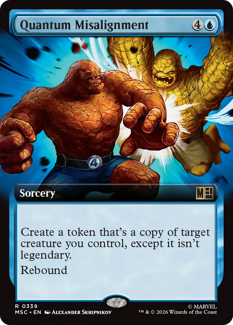 Quantum Misalignment (Extended Art) [Marvel Super Heroes Commander] | Gear Gaming Fayetteville