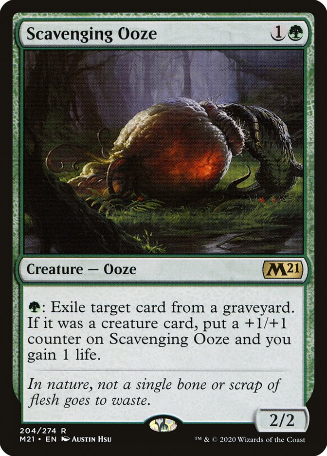 Scavenging Ooze [Core Set 2021] | Gear Gaming Fayetteville