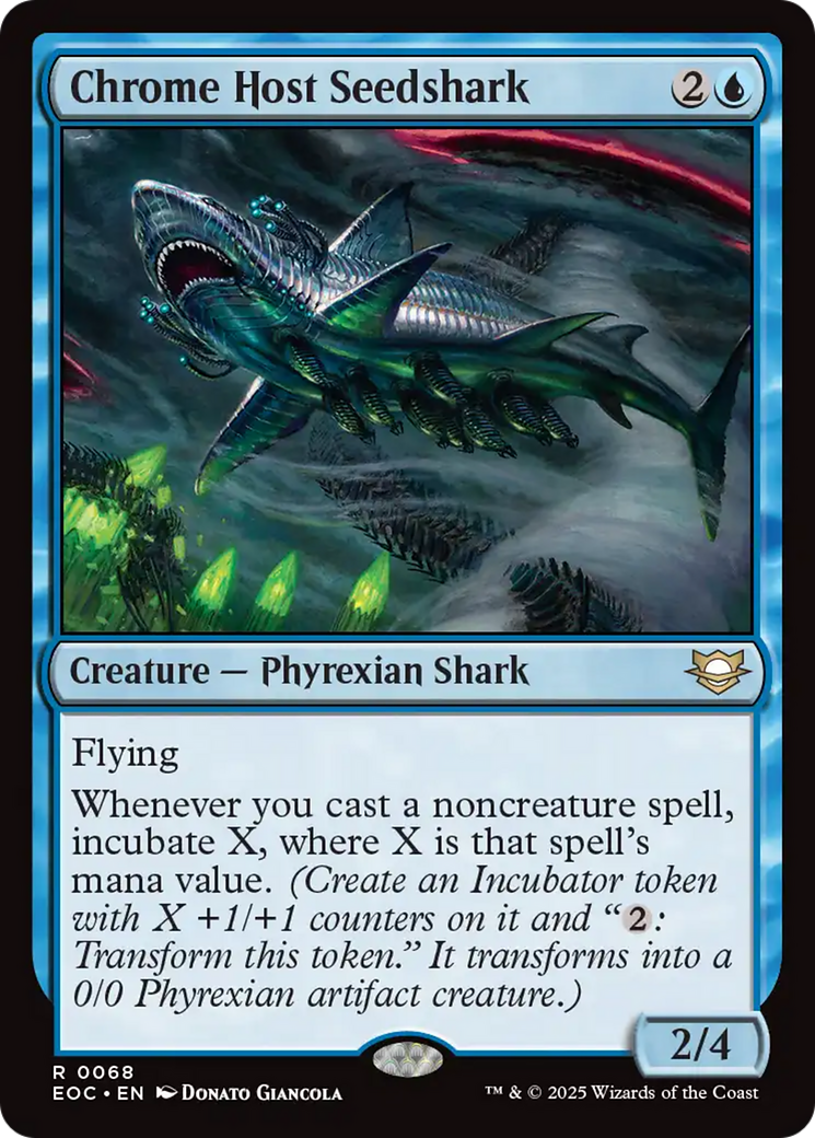 Chrome Host Seedshark [Edge of Eternities Commander] | Gear Gaming Fayetteville