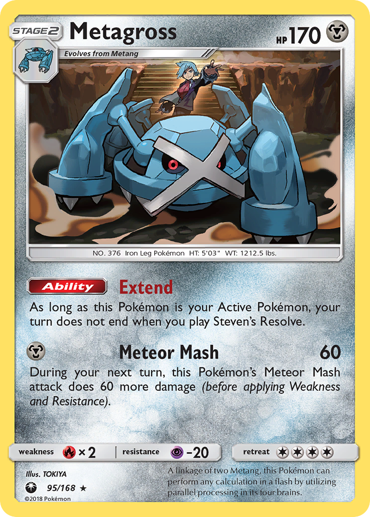 Metagross (95/168) [Sun & Moon: Celestial Storm] | Gear Gaming Fayetteville