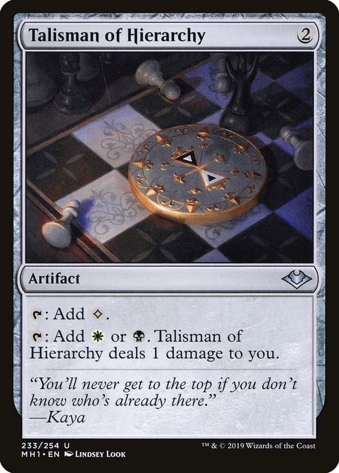 Talisman of Hierarchy [Modern Horizons] | Gear Gaming Fayetteville