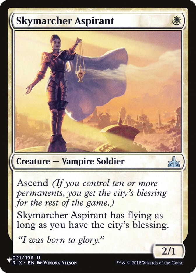 Skymarcher Aspirant [The List] | Gear Gaming Fayetteville