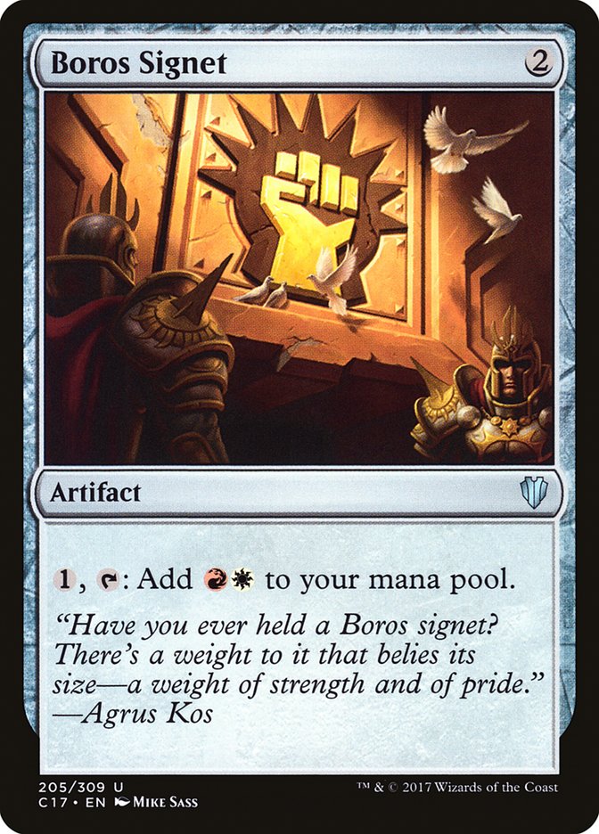 Boros Signet [Commander 2017] | Gear Gaming Fayetteville