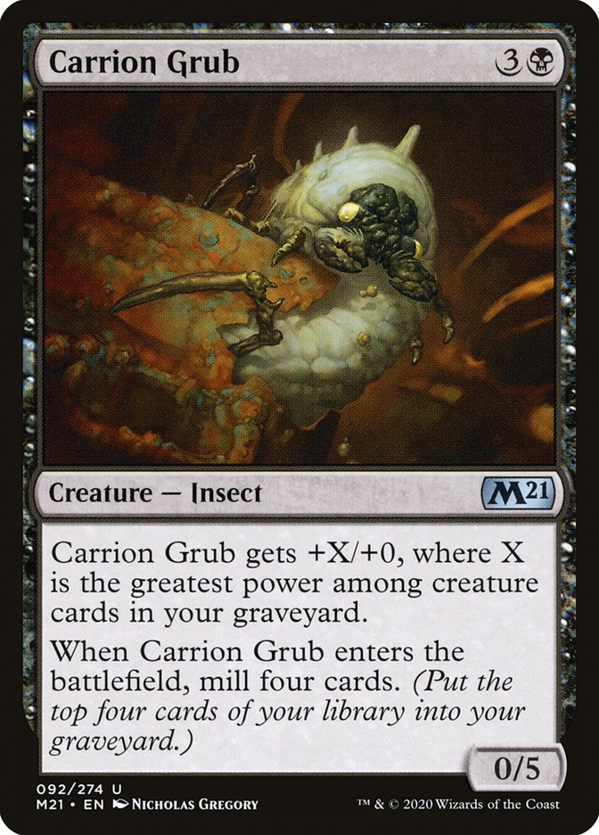 Carrion Grub [Core Set 2021] | Gear Gaming Fayetteville