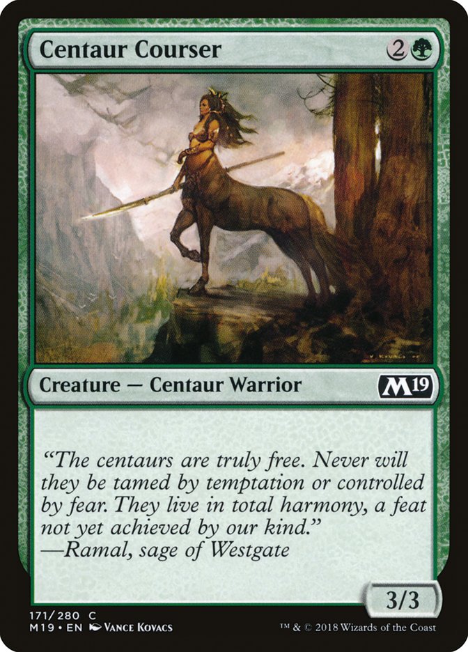 Centaur Courser [Core Set 2019] | Gear Gaming Fayetteville