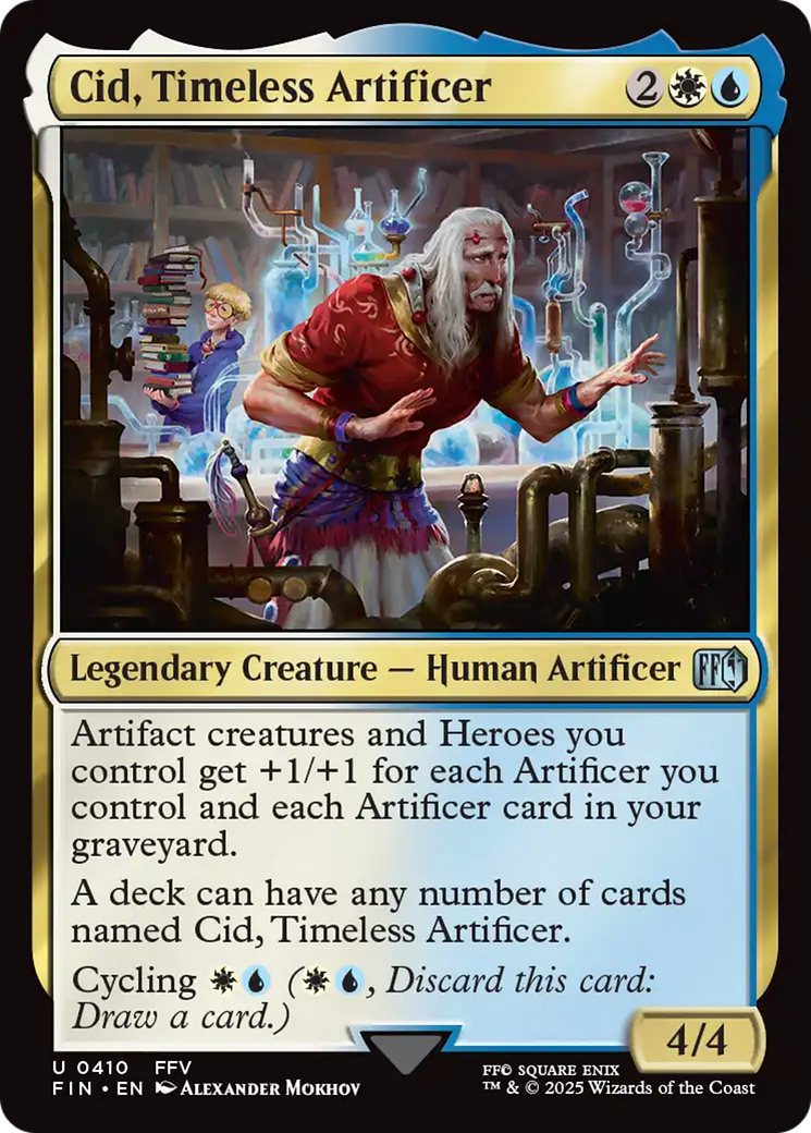 Cid, Timeless Artificer (0410) [FINAL FANTASY] | Gear Gaming Fayetteville