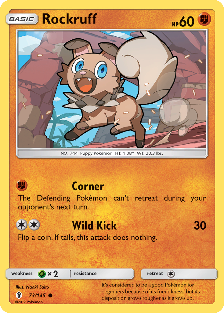 Rockruff (73/145) [Sun & Moon: Guardians Rising] | Gear Gaming Fayetteville