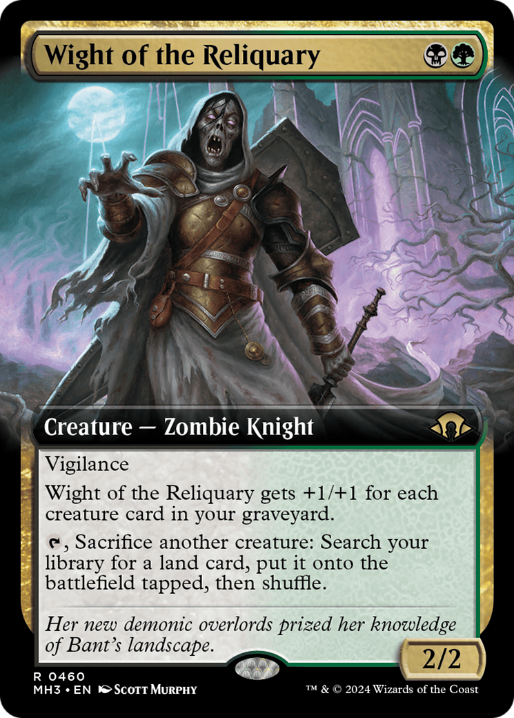 Wight of the Reliquary (Extended Art) [Modern Horizons 3] | Gear Gaming Fayetteville