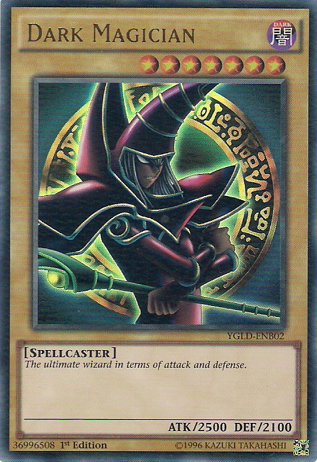 Dark Magician [YGLD-ENB02] Ultra Rare | Gear Gaming Fayetteville