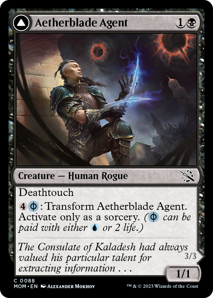 Aetherblade Agent // Gitaxian Mindstinger [March of the Machine] | Gear Gaming Fayetteville