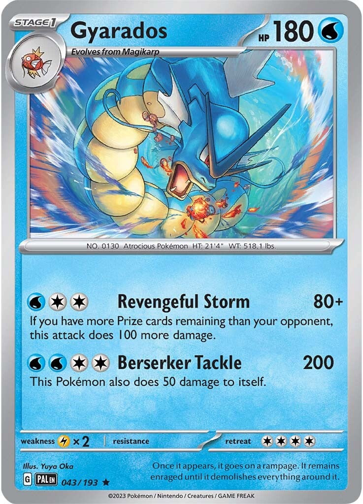 Gyarados (043/193) [Scarlet & Violet: Paldea Evolved] | Gear Gaming Fayetteville