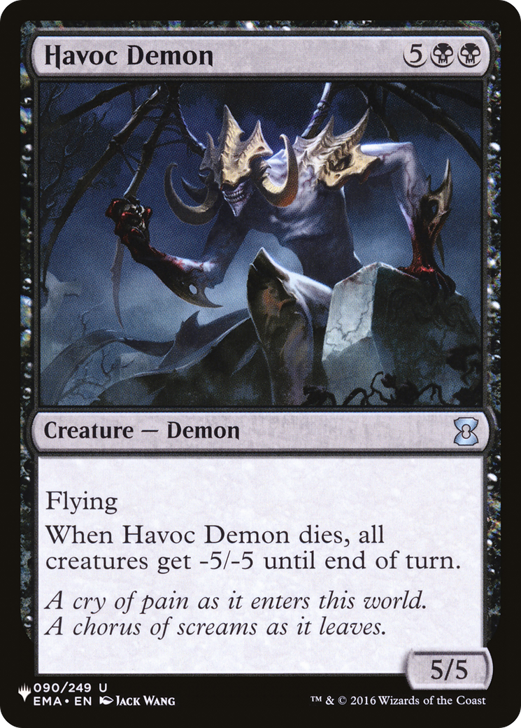 Havoc Demon [The List Reprints] | Gear Gaming Fayetteville