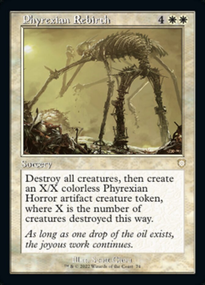 Phyrexian Rebirth (Retro) [The Brothers' War Commander] | Gear Gaming Fayetteville