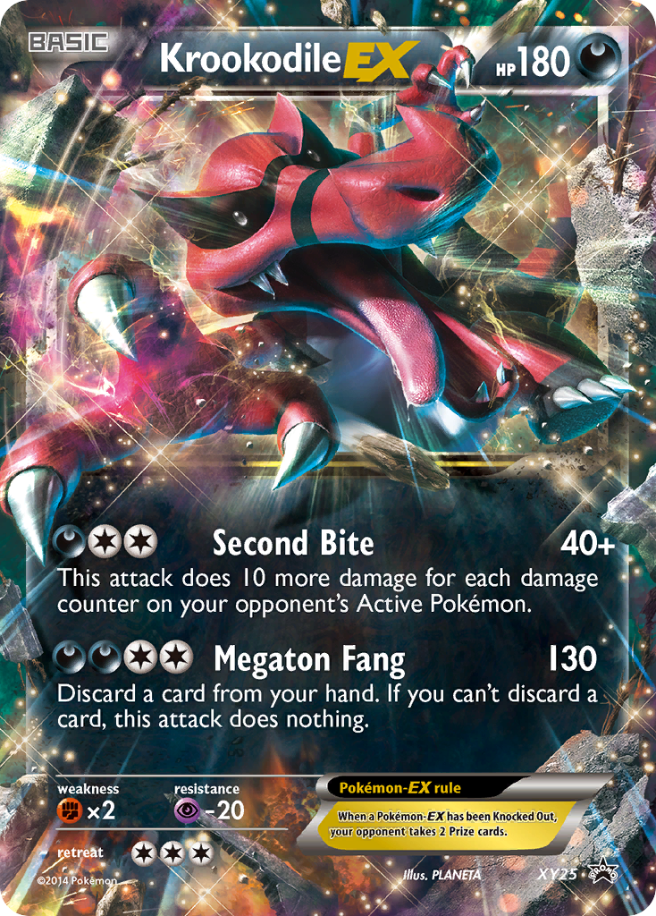 Krookodile EX (XY25) [XY: Black Star Promos] | Gear Gaming Fayetteville