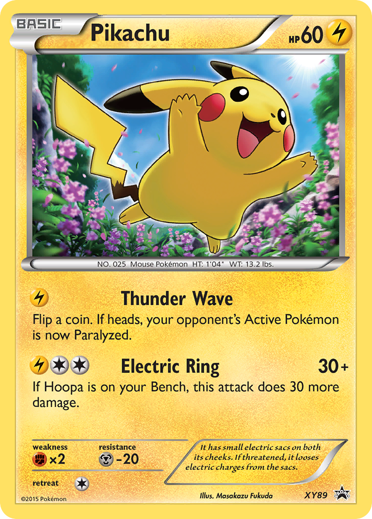 Pikachu (XY89) (Collector Chest) [XY: Black Star Promos] | Gear Gaming Fayetteville