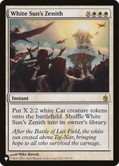 White Sun's Zenith [The List] | Gear Gaming Fayetteville