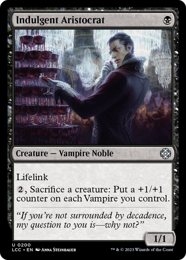 Indulgent Aristocrat [The Lost Caverns of Ixalan Commander] | Gear Gaming Fayetteville