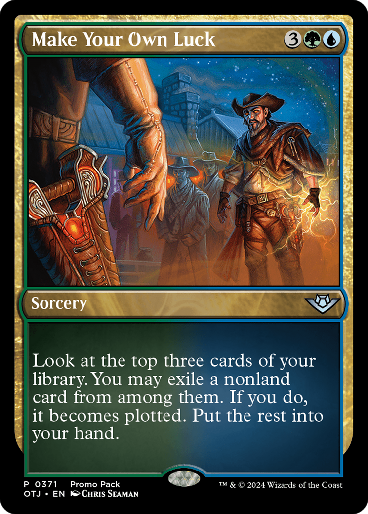 Make Your Own Luck (Promo Pack) [Outlaws of Thunder Junction Promos] | Gear Gaming Fayetteville