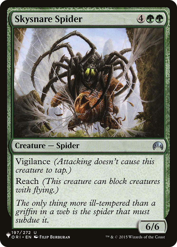 Skysnare Spider [The List Reprints] | Gear Gaming Fayetteville