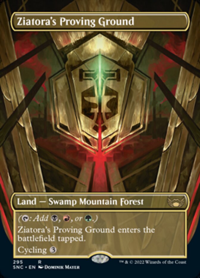 Ziatora's Proving Ground (Borderless Alternate Art) [Streets of New Capenna] | Gear Gaming Fayetteville