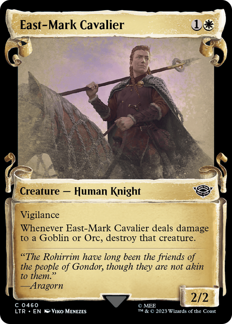 East-Mark Cavalier [The Lord of the Rings: Tales of Middle-Earth Showcase Scrolls] | Gear Gaming Fayetteville