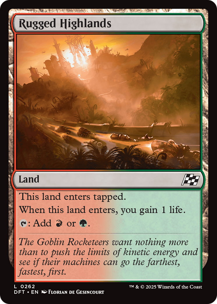 Rugged Highlands [Aetherdrift] | Gear Gaming Fayetteville