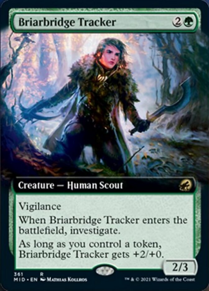 Briarbridge Tracker (Extended Art) [Innistrad: Midnight Hunt] | Gear Gaming Fayetteville