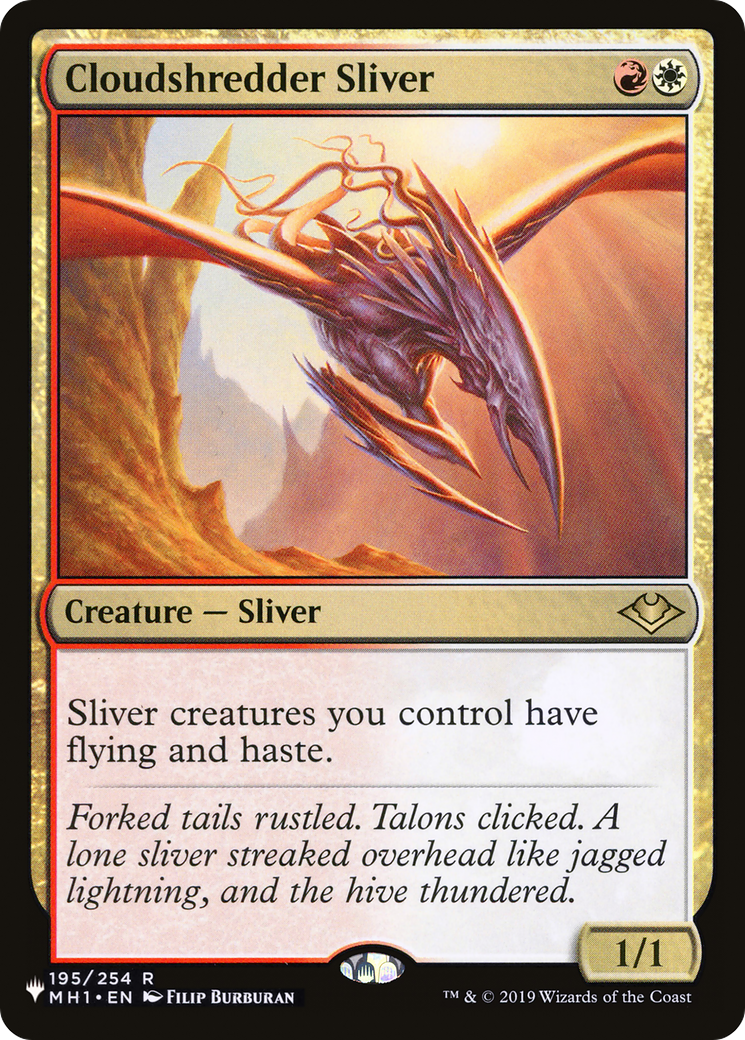 Cloudshredder Sliver (MH1) [The List] | Gear Gaming Fayetteville