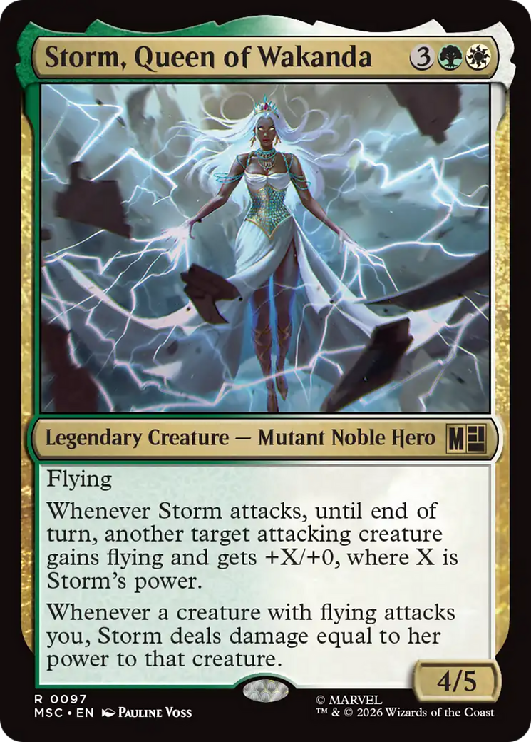 Storm, Queen of Wakanda (Surge Foil) [Marvel Super Heroes Commander] | Gear Gaming Fayetteville