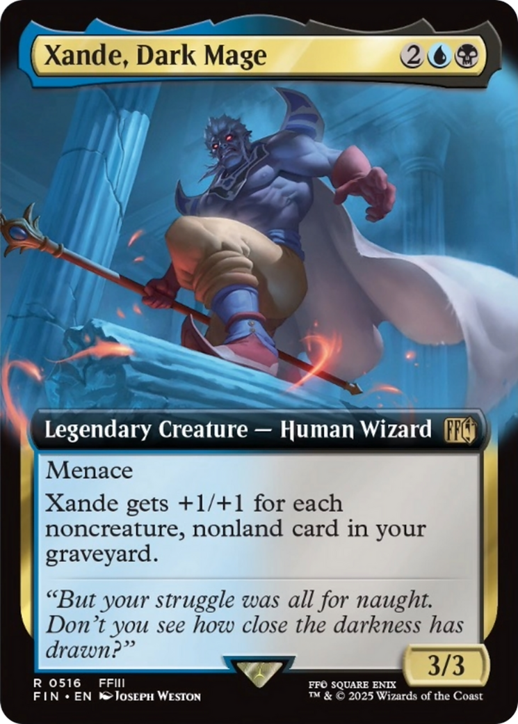 Xande, Dark Mage (Extended Art) [FINAL FANTASY] | Gear Gaming Fayetteville