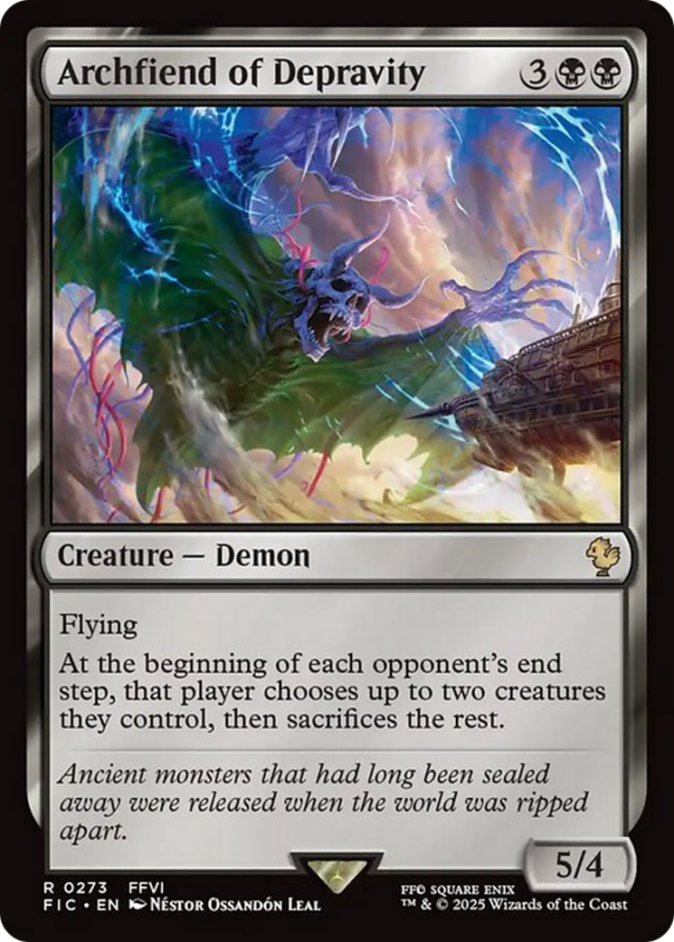 Archfiend of Depravity [FINAL FANTASY Commander] | Gear Gaming Fayetteville