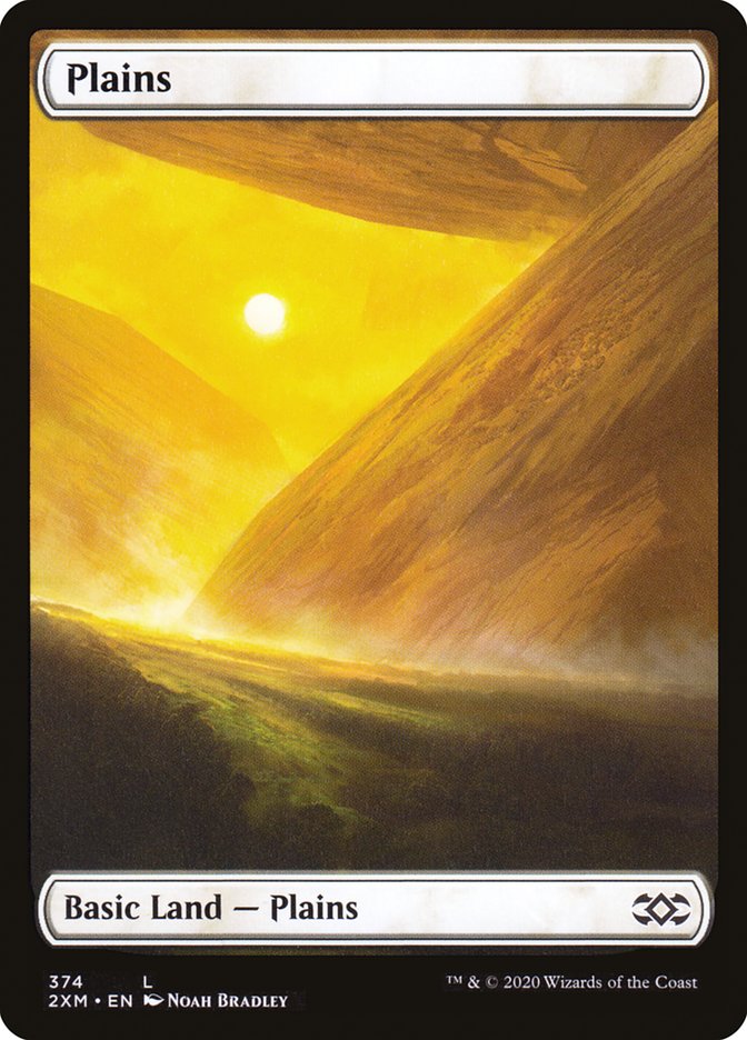 Plains (374) [Double Masters] | Gear Gaming Fayetteville
