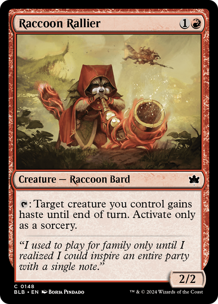 Raccoon Rallier [Bloomburrow] | Gear Gaming Fayetteville