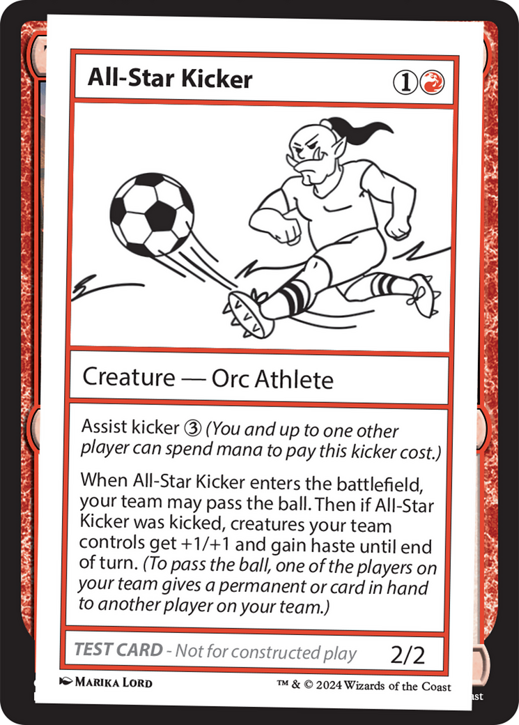 All-Star Kicker [Mystery Booster 2 Playtest Cards] | Gear Gaming Fayetteville