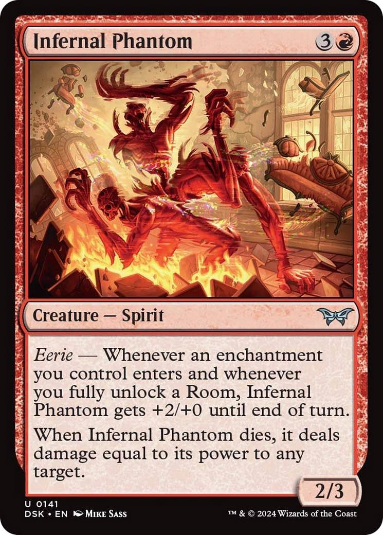 Infernal Phantom [Duskmourn: House of Horror] | Gear Gaming Fayetteville