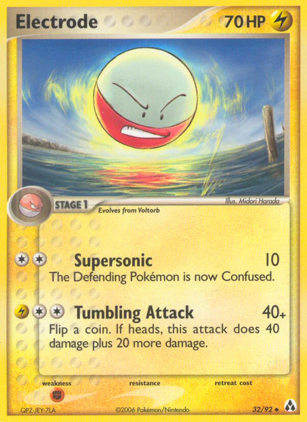 Electrode (32/92) [EX: Legend Maker] | Gear Gaming Fayetteville