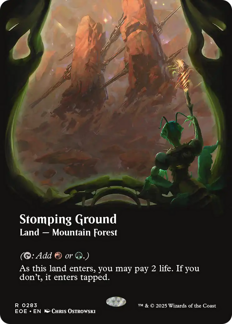 Stomping Ground (Borderless) [Edge of Eternities] | Gear Gaming Fayetteville