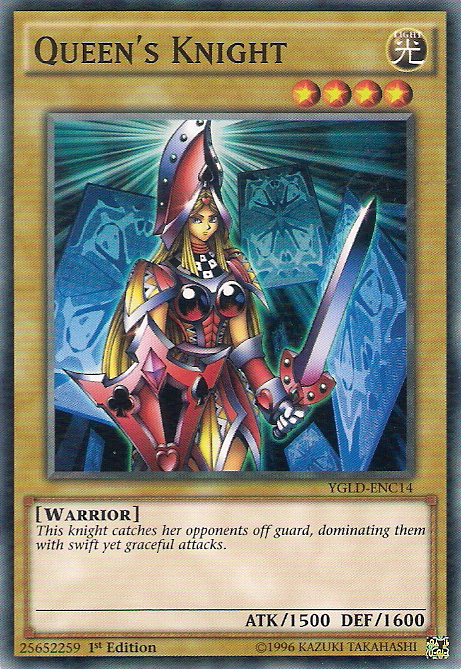 Queen's Knight [YGLD-ENC14] Common | Gear Gaming Fayetteville