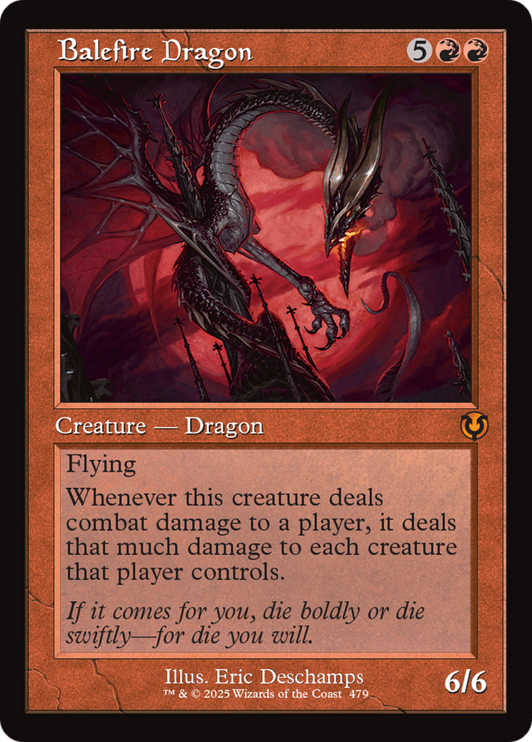 Balefire Dragon (Retro Frame) [Innistrad Remastered] | Gear Gaming Fayetteville